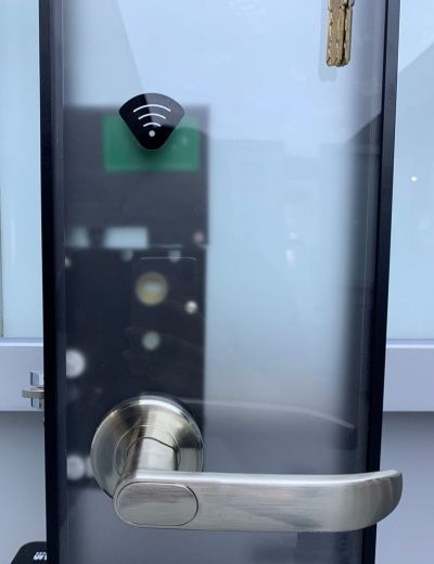 Online Electronic Hotel Lock HSU-9905BT-SN 