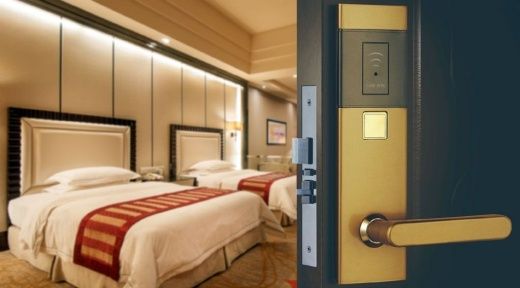 Online Electronic Hotel Lock HSU-9910BT-AC 