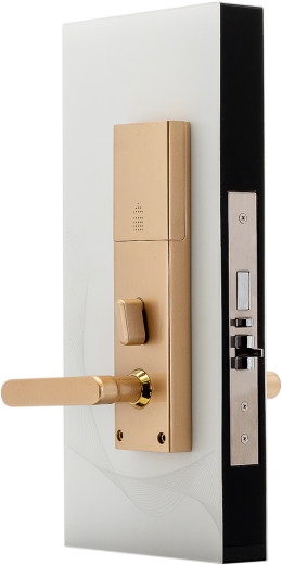 Online Electronic Hotel Lock HSU-9910BT-YG 