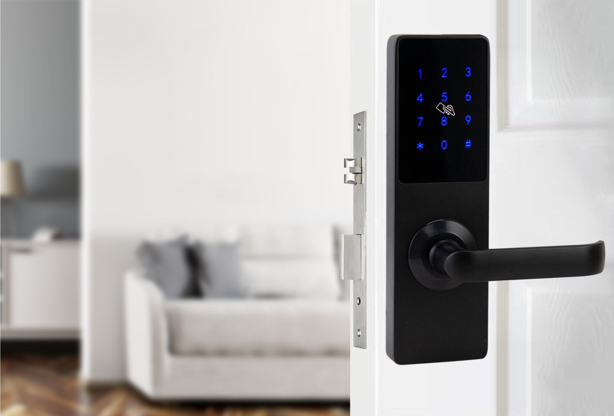 Online Electronic Hotel Lock HSU-6679BT-TH 